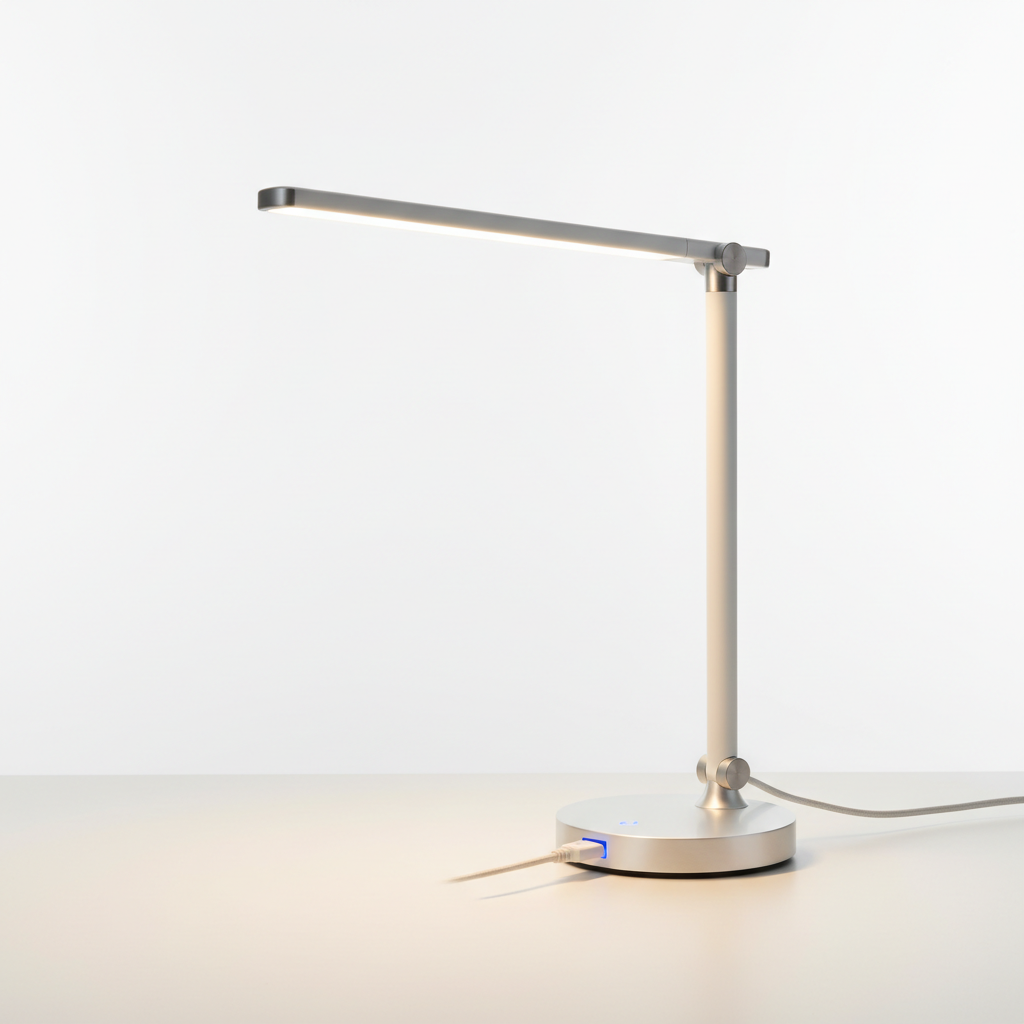 LED Desk Lamp with USB Charging Port